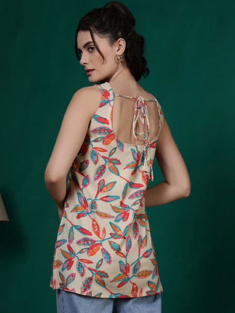 Anouk Rustic Print Top