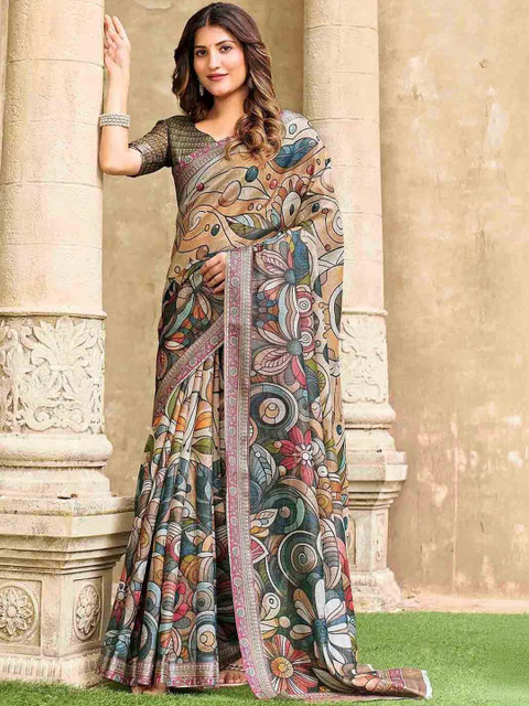 SANISA Floral Saree