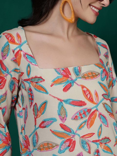 Anouk Rustic Print Top - Image 4
