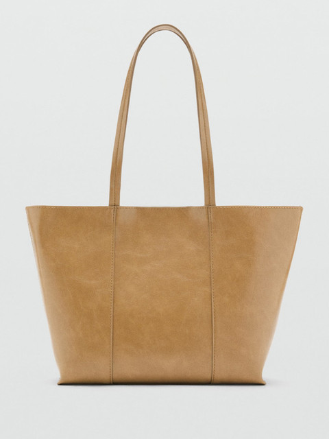 MANGO Structured Shoulder Bag