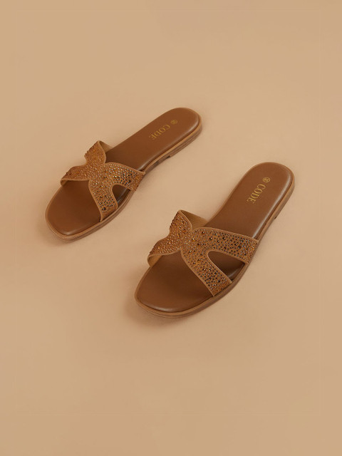 CODE by Lifestyle Women PU Comfort Sandals