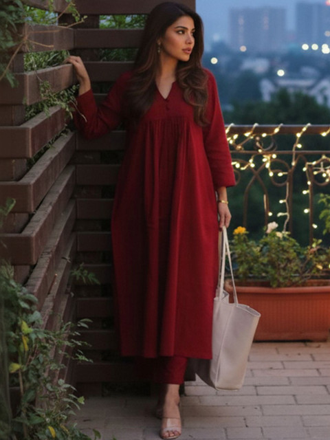 SZN Women Empire Kurta with Trousers