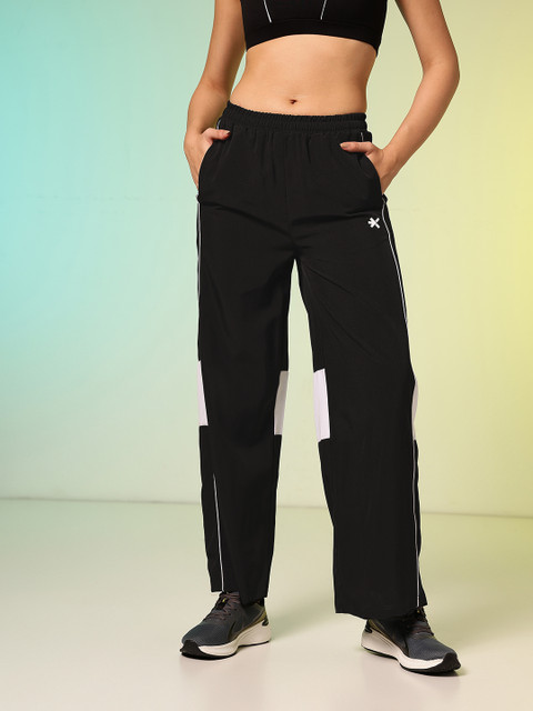 HRX by Hrithik Roshan Women Colourblocked Running Track Pants
