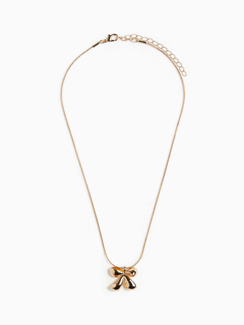 H&M Bow-Pendant Necklace