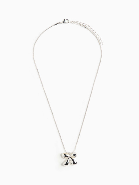 H&M Bow-Pendant Necklace