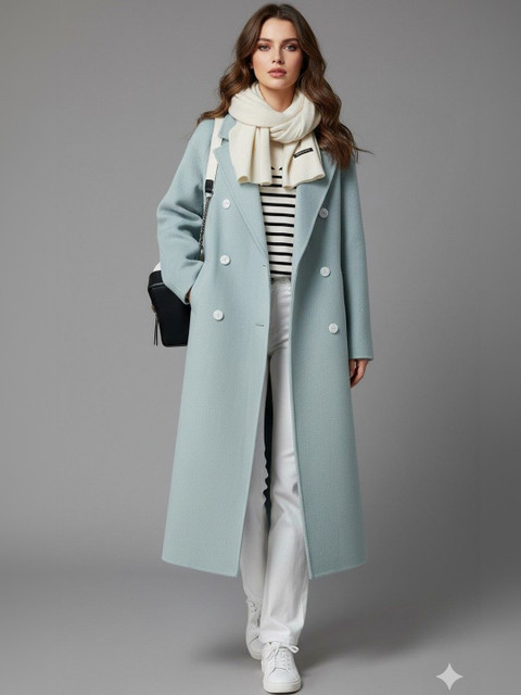 Mast & Harbour Notch Lapel Overcoat