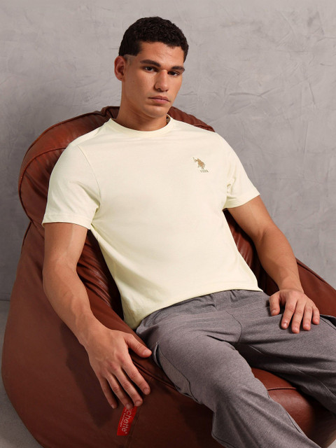 U.S. Polo Assn. Men Pure Cotton Lounge T-Shirt