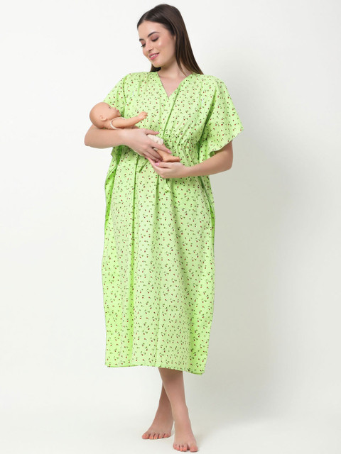 Noty Printed Nightdress