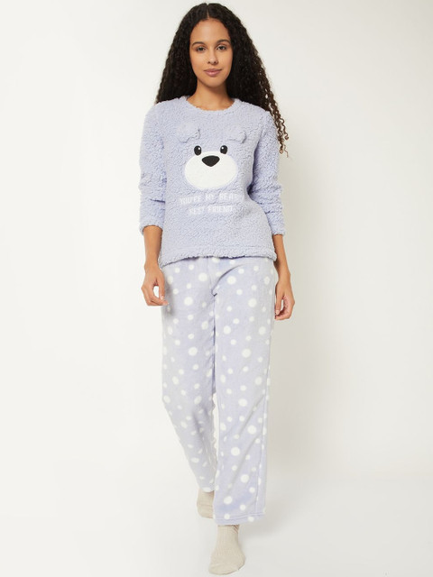 max Women Printed Night suit