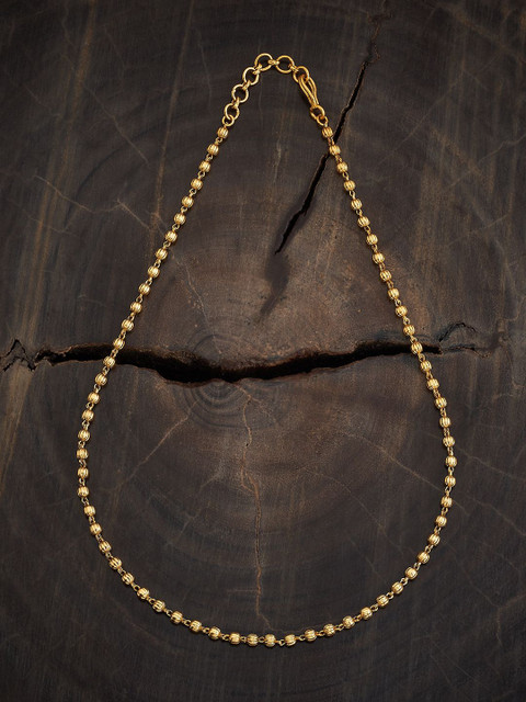 Kushal's Fashion Jewellery Gold-Plated Antique Necklace