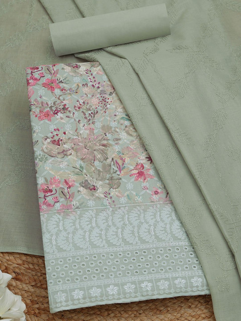 Soch Printed Unstitched Dress Material