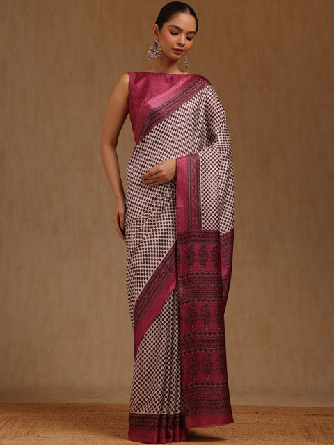 Soch Ethnic Motifs Art Silk Saree