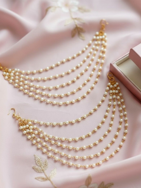 NVR Circular Ear Chain Earrings