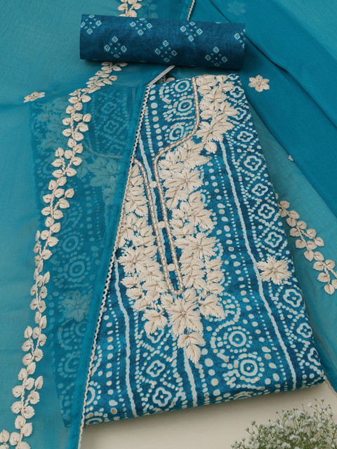 Soch Embroidered Unstitched Dress Material