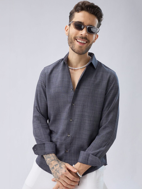 VASTRADO Men Classic Slim Fit Casual Shirt