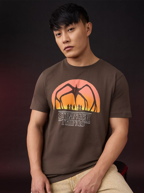 The Souled Store Men Typography Printed T-shirt