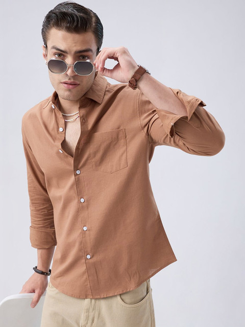 VASTRADO Men Classic Slim Fit Casual Shirt