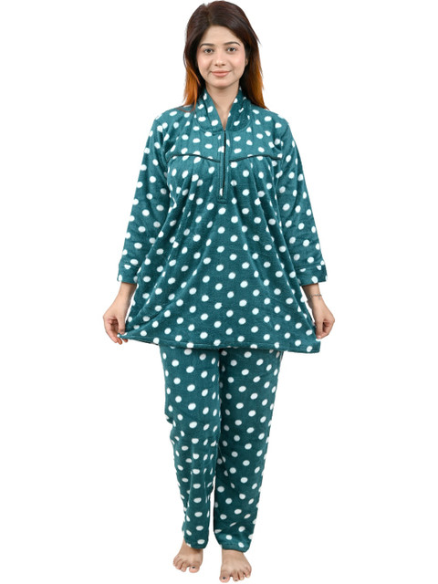 MIAVII CREATION Women Printed Night suit