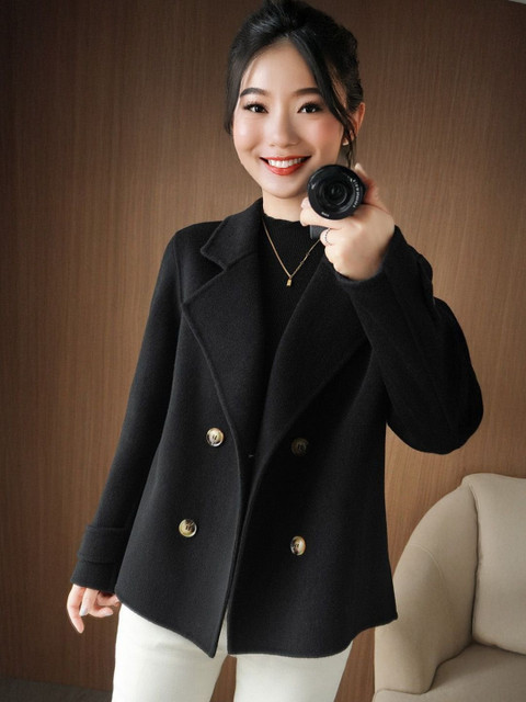 StyleCast Women Spread Collar Pea Coats