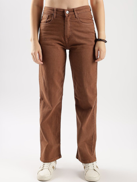 zayla Women Jean Flared High-Rise Stretchable Jeans