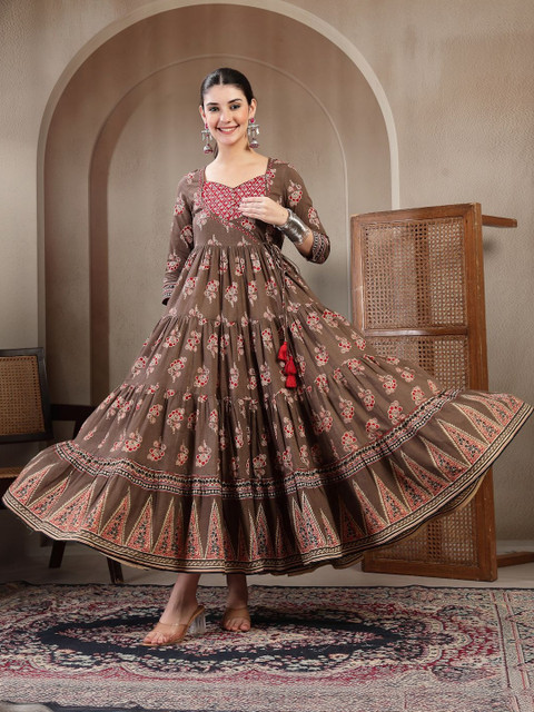 Anouk Mirage Women Floral Printed Floral Anarkali Kurta