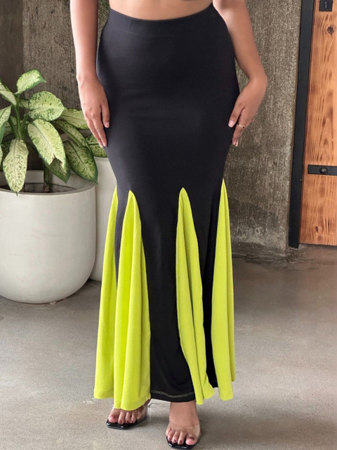 BAESD Flared Maxi Skirts