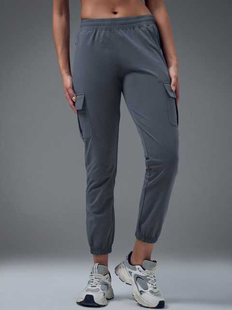 Technosport Women Slim Fit Cargo Joggers