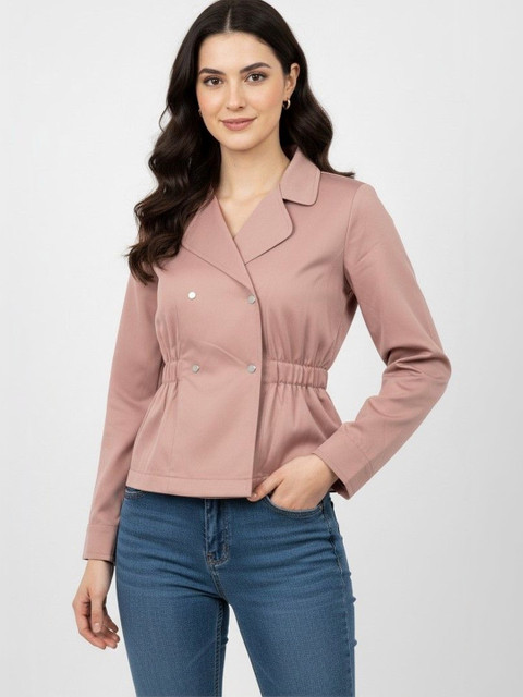 R.Code by The Roadster Life Co. Women Polyester Open Front Jacket