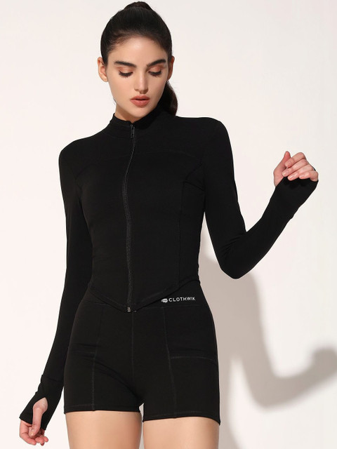 CLOTHWIK COLLECTION Crop Jacket