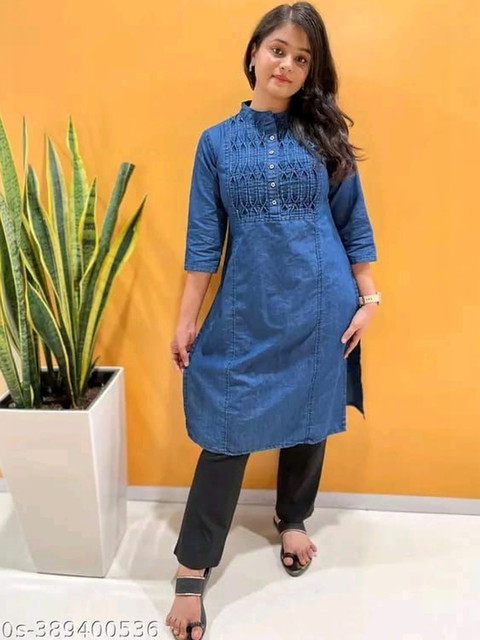 SK Creation Embroidered Kurti