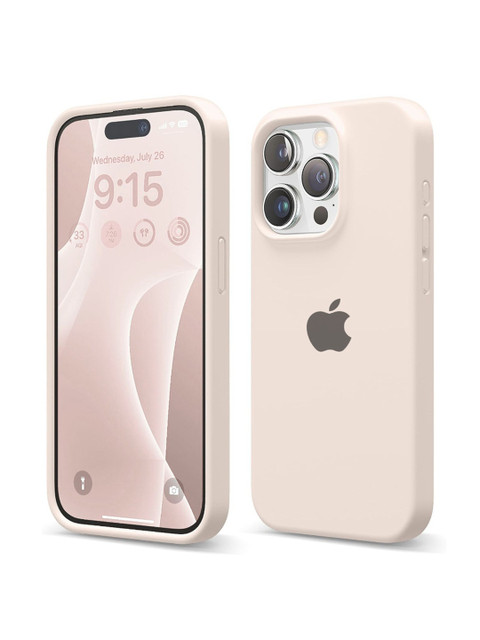 INNOPACE Silicone iPhone 15 Pro Back Case