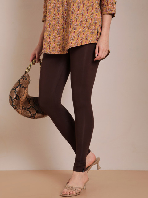 TWIN BIRDS Churidar Length Slip-On Leggings - Image 4