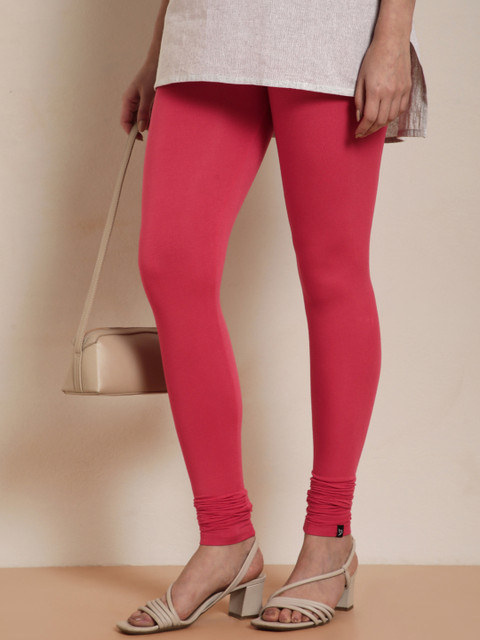 TWIN BIRDS Women Churidar-Length Ethnic Leggings - Image 4