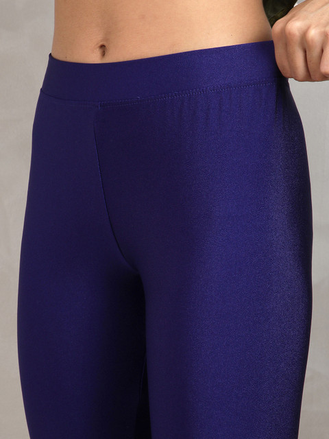 TWIN BIRDS Shimmer Ankle-Length Leggings - Image 6