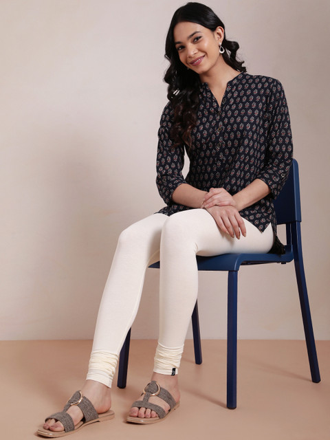 TWIN BIRDS Churidar-Length Leggings - Image 5