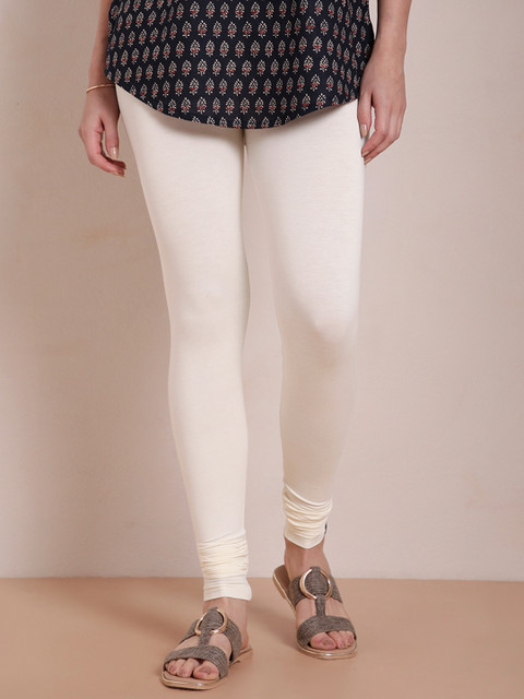 TWIN BIRDS Women High-Rise Churidar-Length Leggings