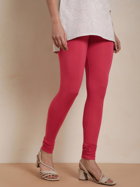 TWIN BIRDS Women Churidar-Length Ethnic Leggings - Image 2