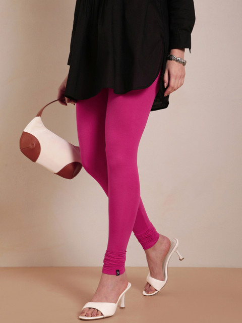 TWIN BIRDS High-Rise Churidar-Length Leggings - Image 4
