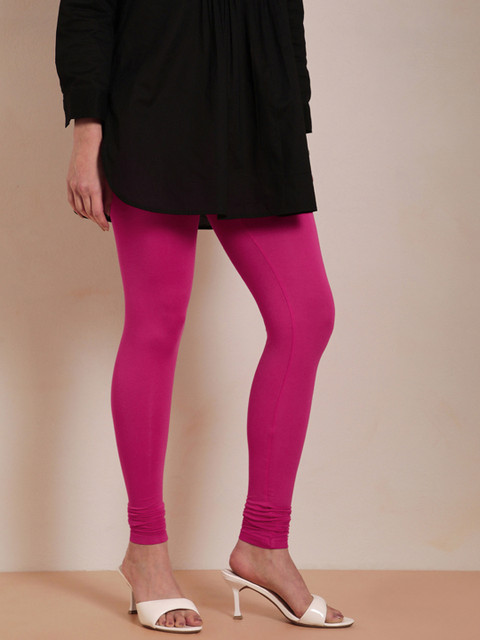 TWIN BIRDS High-Rise Churidar-Length Leggings - Image 2