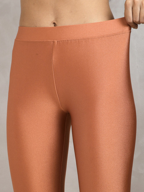TWIN BIRDS Women Ankle-Length Shimmer Leggings - Image 6