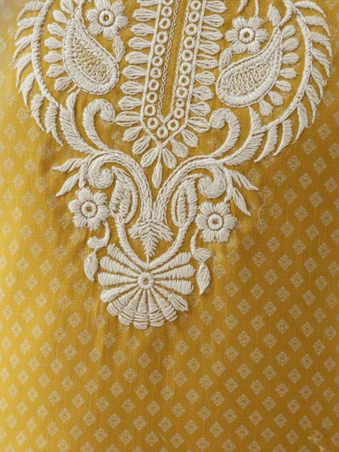 Sangria Women Embroidered Kurta - Image 5