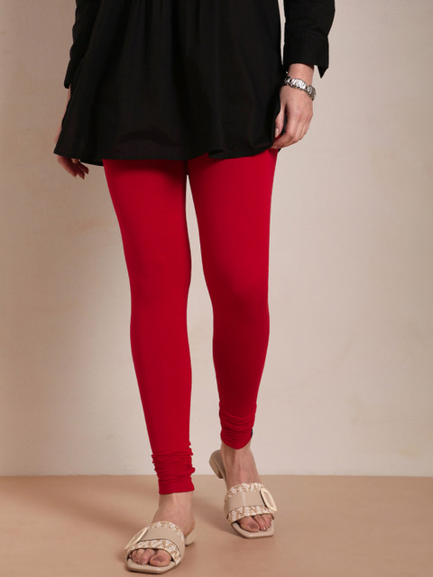 Twin Birds Churidar-Length Leggings