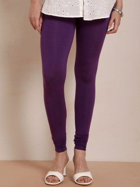 Twin Birds Women Mid-Rise Churidar-Length Leggings