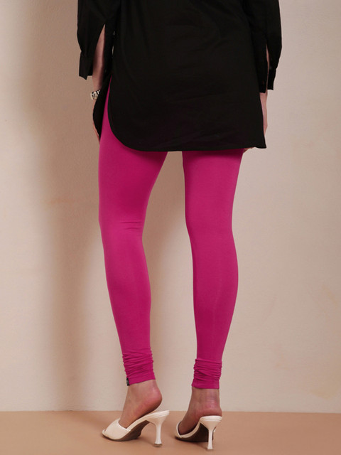 TWIN BIRDS High-Rise Churidar-Length Leggings - Image 3