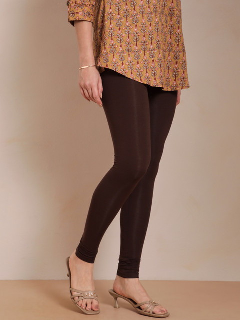 TWIN BIRDS Churidar Length Slip-On Leggings - Image 2