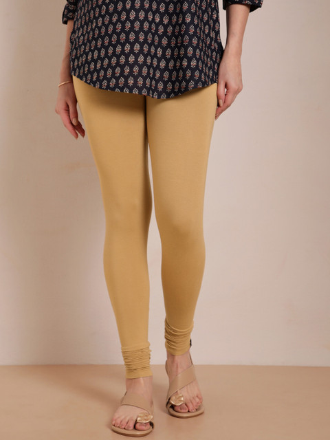 TWIN BIRDS Women Mid Rise Churidar Length Leggings
