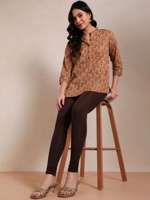 TWIN BIRDS Churidar Length Slip-On Leggings - Image 5