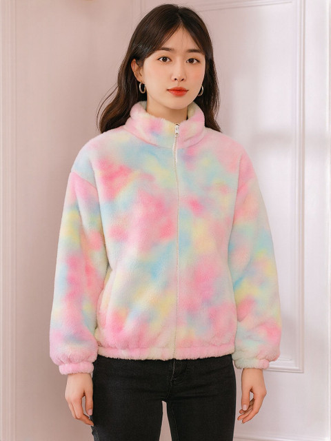 TIARA WORLD Women Woollen Lightweight Puffer Jacket