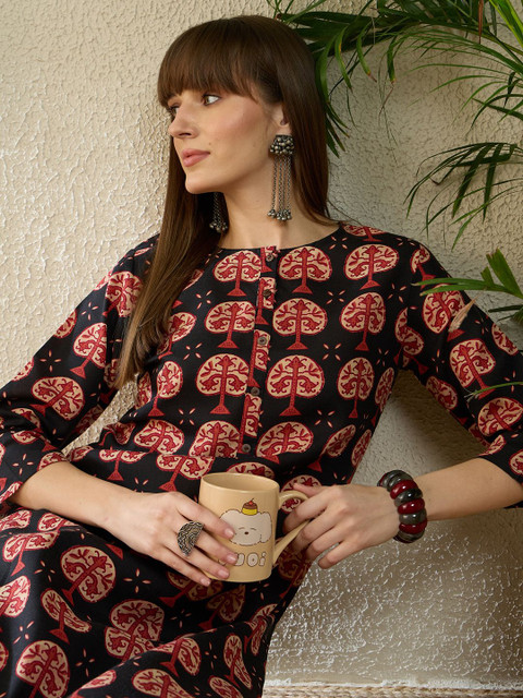 Indo Era Women Ethnic Motifs Printed Kurta