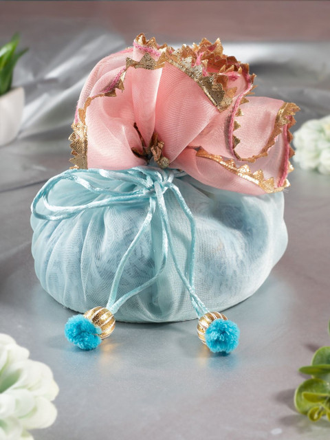 The Zappy Box Embellished Tissue Organza Potli